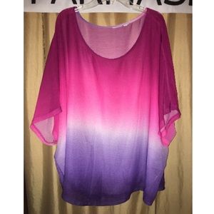 3 for $15🍁 cato see-through top